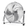 Aigostar - Vloerventilator 100 W/230 V, Ø 54 cm, glanzend chroom