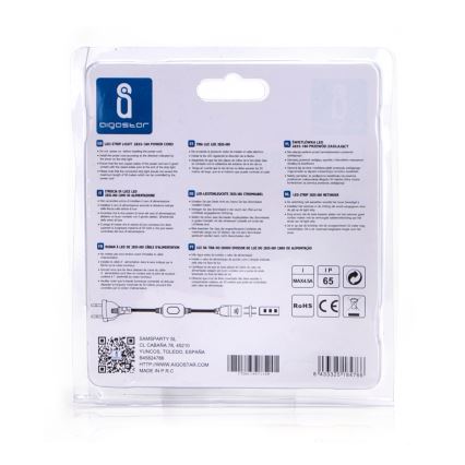 Aigostar - Voeding voor LED-strips 1000W/230V wit