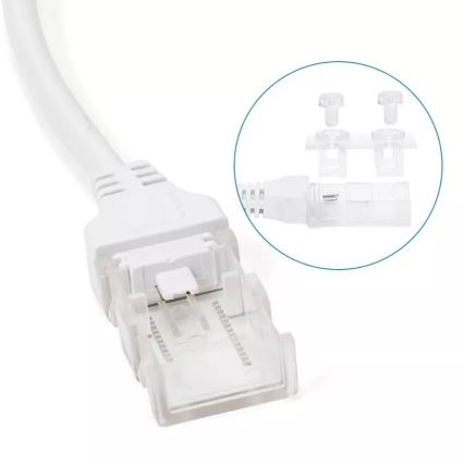 Aigostar - Voeding voor LED-strips 8 mm 600W/230V wit