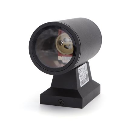 Aigostar - Wandlamp voor buiten 1xGU10/230V zwart IP65 rond