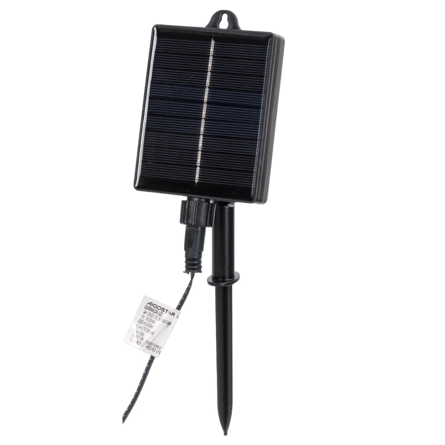 Aigostar - LED zonne-kerstsnoer 500xLED/8 functies 52m IP65 meerkleurig 1200 mAh