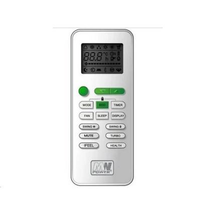 Airconditioner 09K V1 2,6 kW 9000 BTU Wi-Fi Tuya wit + afstandsbediening