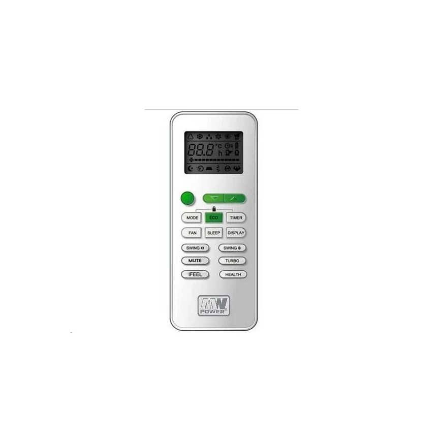 Airconditioner 18K V1 5,2 kW 18000 BTU Wi-Fi Tuya wit + afstandsbediening