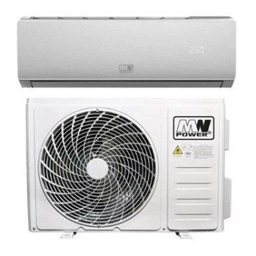 Airconditioning 12K V1 3,5 kW 12.000 BTU Wi-Fi Tuya wit + afstandsbediening