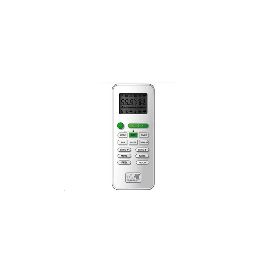 Airconditioning 12K V1 3,5 kW 12.000 BTU Wi-Fi Tuya wit + afstandsbediening