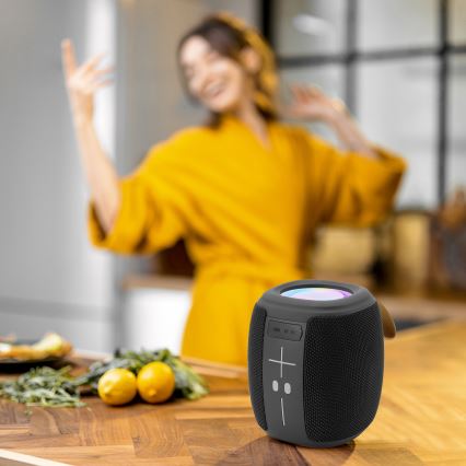 AKAI ABTS-V5 BL - Draadloze luidspreker met microfoon 3W/1200 mAh blauw