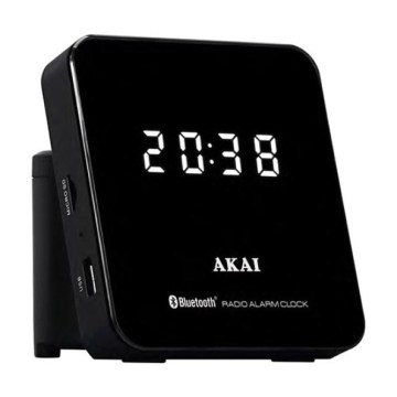 AKAI ACRS-4000 - Radio-wekker met LED-display 2,5W/5V