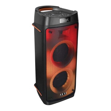 AKAI PARTY BOX 810 - Draadloze luidspreker 65W/230V 5000 mAh + afstandsbediening