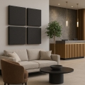 Akoestisch panel SILENCE 58x58 cm antraciet