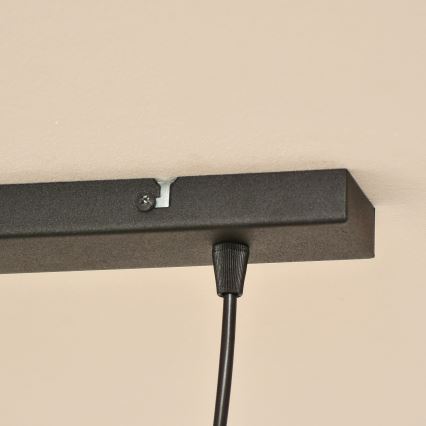 ALBA hanglamp aan kabel 2xE27/15W/230V grijs