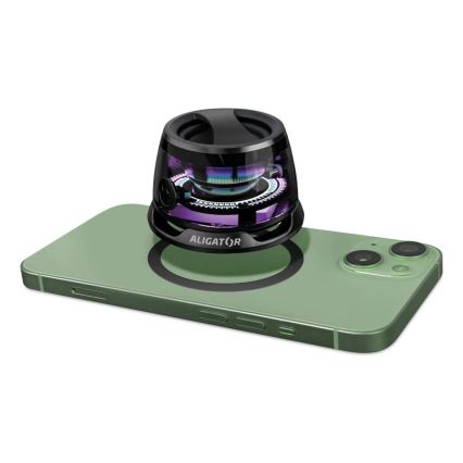 Aligator ABSMB01 - Magnetische luidspreker voor MagSafe Mini Beat 400 mAh, zwart