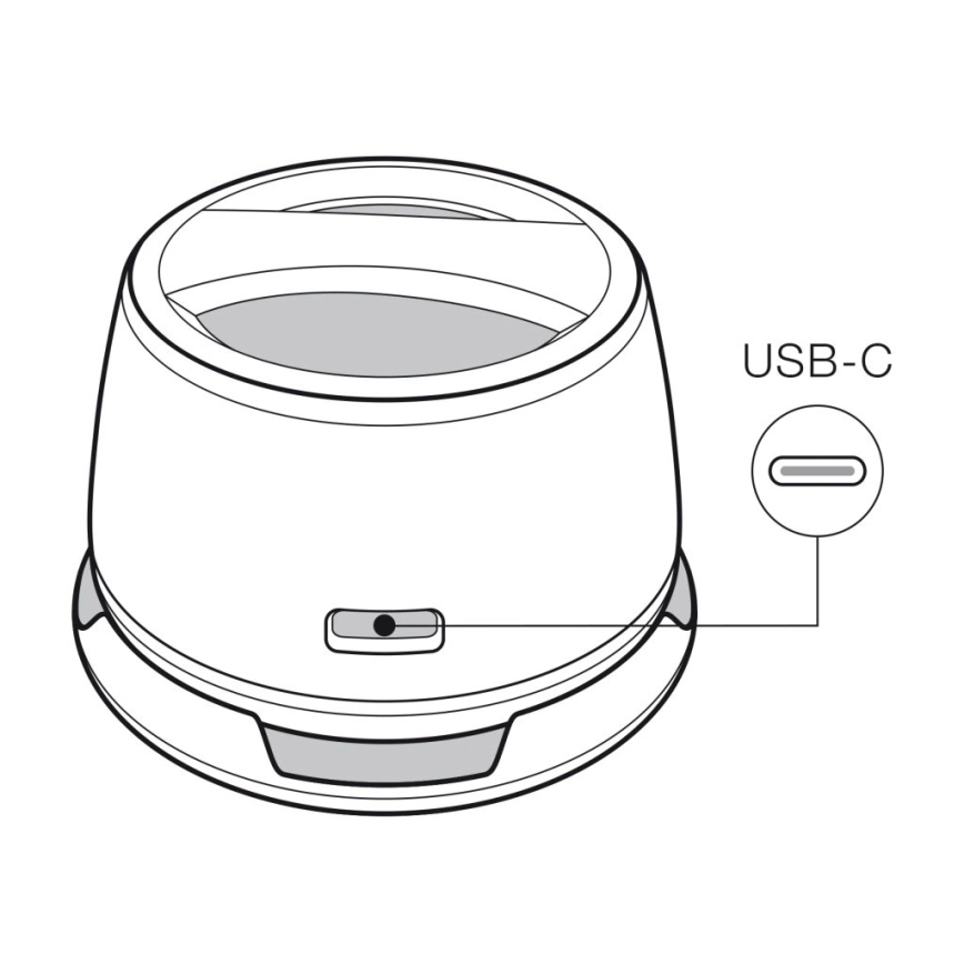 Aligator ABSMB01 - Magnetische luidspreker voor MagSafe Mini Beat 400 mAh, zwart