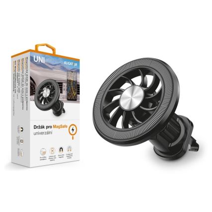 Aligator AMS06BK - Magnetische MagSafe-telefoonhouder voor in de auto, zwart