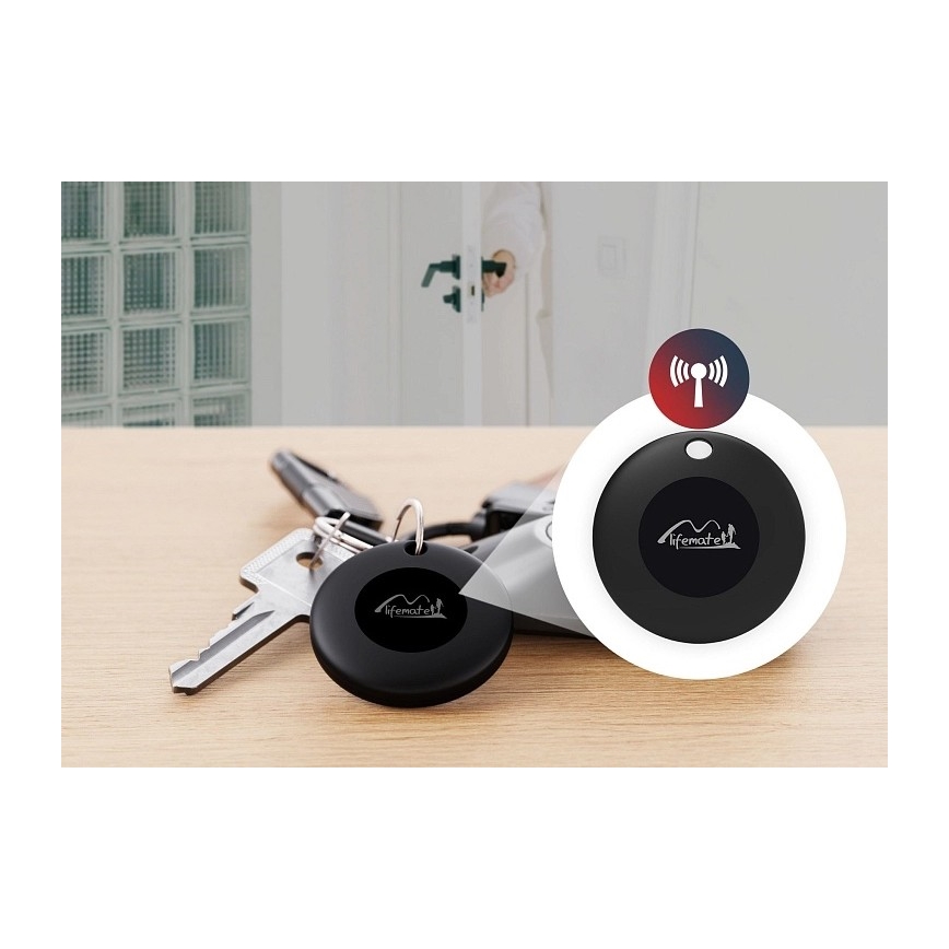 Aligator APD001 - Life Tag locatie-tracker 1xCR2032 IP65 zwart