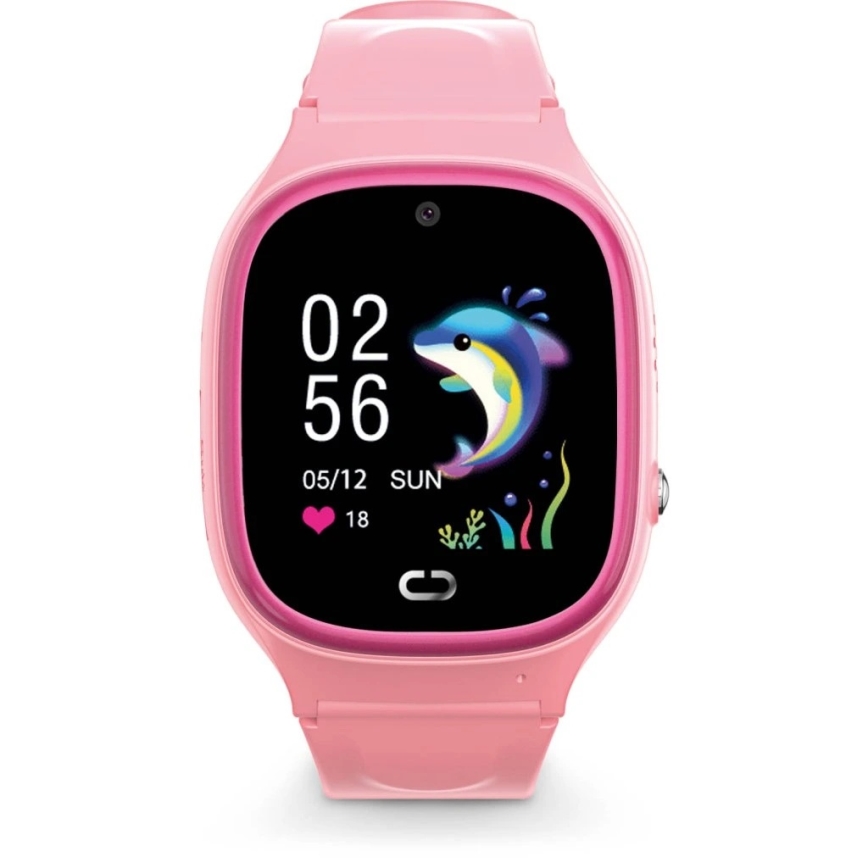 Aligator AW11PK - Smartwatch Watch Junior 2 450 mAh IP67 Wi‑Fi roze