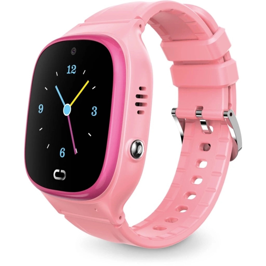 Aligator AW11PK - Smartwatch Watch Junior 2 450 mAh IP67 Wi‑Fi roze