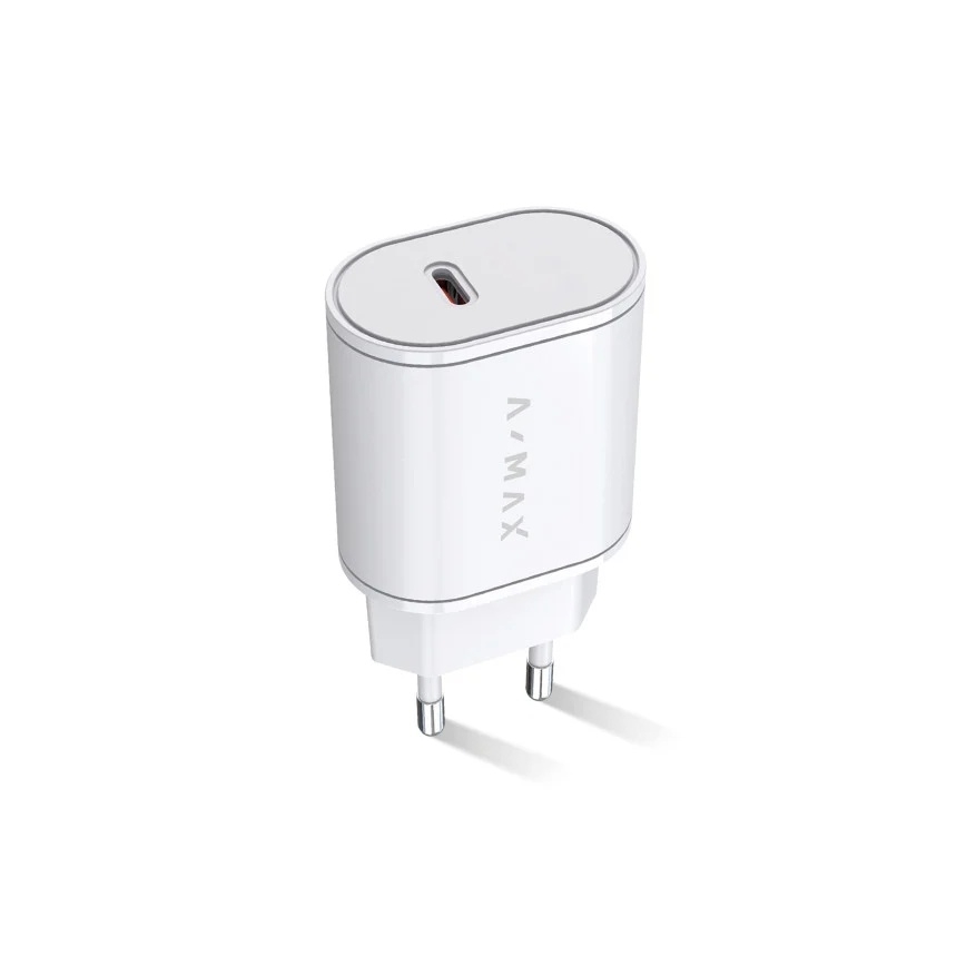 Aligator AX0001V - Snelle laadadapter A-MAX Power Delivery 20W USB-C, wit