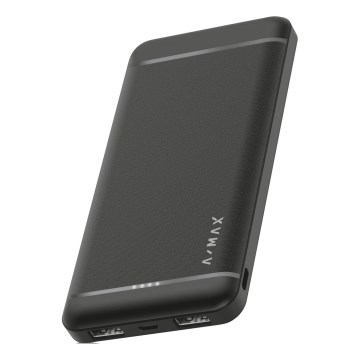 Aligator AX0003 - Powerbank A-MAX 10000 mAh 3,7V zwart