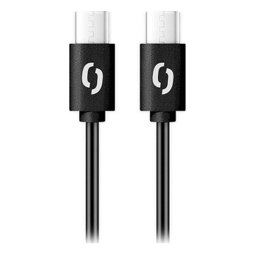 Aligator DATKP58 - USB-kabel USB-C naar USB-C, 65 W Power Delivery, 2,5 m, zwart