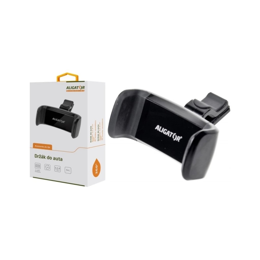 Aligator HA07 - Telefoonhouder voor in de auto, zwart