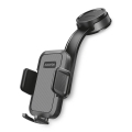 Aligator HA25 - Telefoonhouder voor in de auto met flexibele arm, zwart