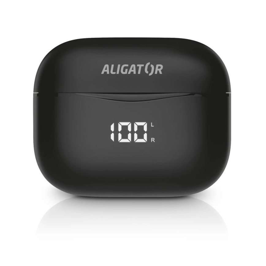Aligator TWS06 - Pods PRO 3 Draadloos Earbuds, 200 mAh Charging Case + 2x 30 mAh Earbuds, IP30, Black