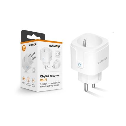 Aligator WAL001 - Slimme stekker 3680W/230V/Type E/16A Wi-Fi Tuya
