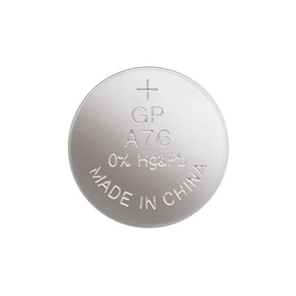 Alkaline knoopcel batterij A76 GP ALKALINE 1,5V/110 mAh