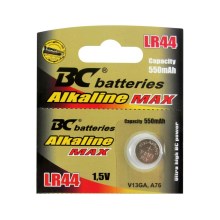 Alkaline knoopcel batterij LR44 1,5V