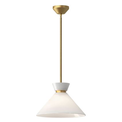 Alora Mood - Hanglamp met stang HALSTON 1xE27/60W/230V goudkleurig