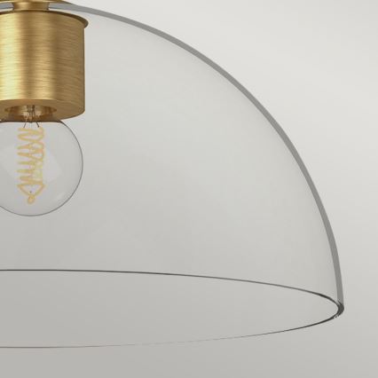 Alora Mood - Hanglamp met vaste pendel JUDE 1xE27/60W/230V diameter 30,5 cm messing