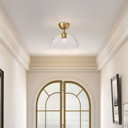 Alora Mood - Plafondlamp JUDE 1xE27/60W/230V diameter 30,5 cm messing