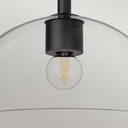 Alora Mood - JUDE plafondlamp 1xE27/60W/230V Ø 30.5 cm zwart