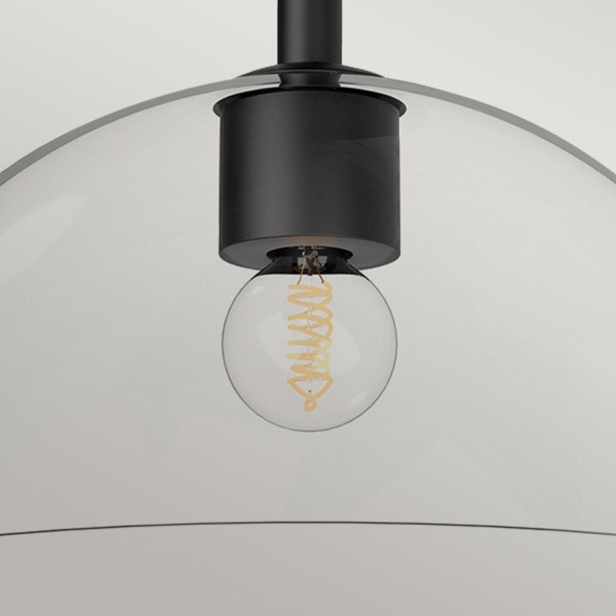 Alora Mood - JUDE plafondlamp 1xE27/60W/230V Ø 30.5 cm zwart