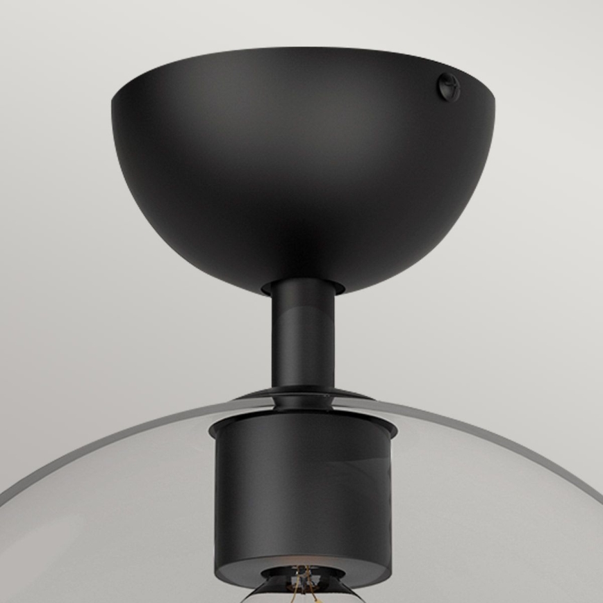 Alora Mood - JUDE plafondlamp 1xE27/60W/230V Ø 30.5 cm zwart