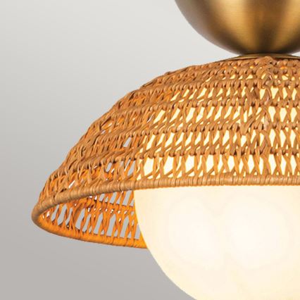 Alora Mood - Rod hanglamp PERTH 1xE27/60W/230V Ø 37.5 cm goud