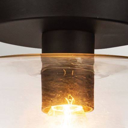 Alora Mood - Plafondlamp SYLVIA 1xE27/60W/230V zwart