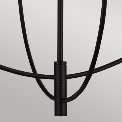 Alora Mood - Plafondlamp met stang SYLVIA 4xE14/40W/230V zwart