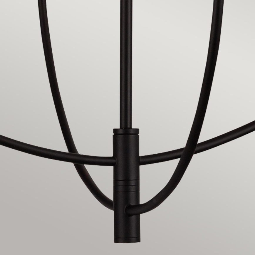 Alora Mood - Plafondlamp met stang SYLVIA 4xE14/40W/230V zwart
