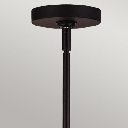Alora Mood - Plafondlamp met stang SYLVIA 4xE14/40W/230V zwart