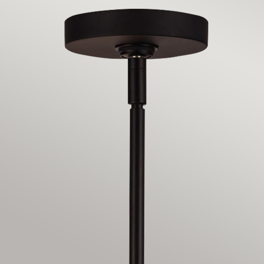 Alora Mood - Plafondlamp met stang SYLVIA 4xE14/40W/230V zwart