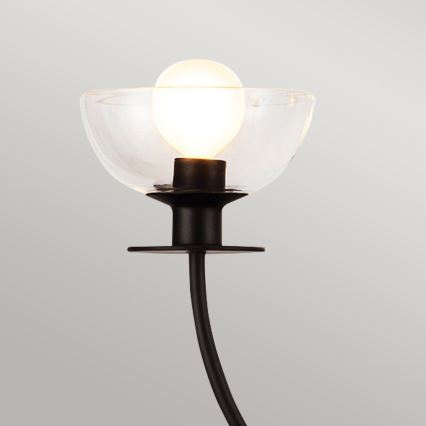 Alora Mood - Plafondlamp met stang SYLVIA 4xE14/40W/230V zwart