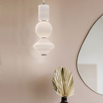 Alora Mood - BIJOU LED-hanglamp aan kabel, 20W/230V, 3000K, mat chroom