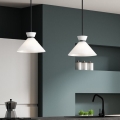 Alora Mood - HALSTON rod-mounted hanglamp 1xE27/60W/230V zwart