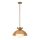 Alora Mood - Hanglamp met stang PERTH 1xE27/60W/230V Ø 37,5 cm goudkleurig