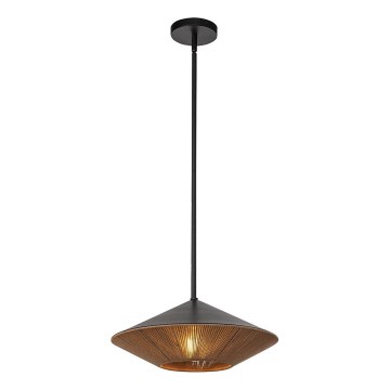 Alora Mood - Hanglamp met vaste pendel DAPHNE 1xE27/60W/230V diameter 38,1 cm zwart
