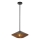Alora Mood - Hanglamp met vaste pendel DAPHNE 1xE27/60W/230V diameter 38,1 cm zwart