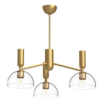 Alora Mood - Hanglamp met vaste pendel JUDE 3xE27/60W/230V diameter 96,8 cm messing
