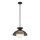 Alora Mood - PERTH rod hanglamp 1xE27/60W/230V Ø 37.5 cm, zwart