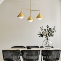 Alora Mood - REMYCK 3-Lamp Rod Hanger 3xE27/60W/230V, Gold